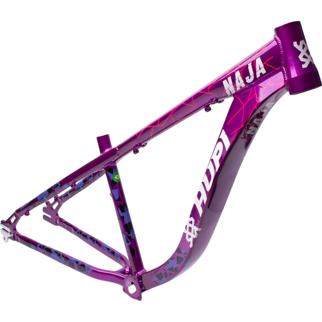 Quadro Hupi Naja V9 Horizontal Roxo e Branco