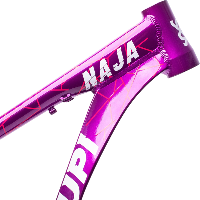 Quadro Hupi Naja V9 Horizontal Roxo e Branco