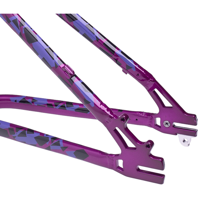 Quadro Hupi Naja V9 Horizontal Roxo e Branco