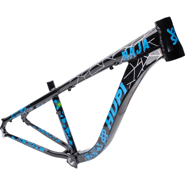 Quadro Hupi Naja V9 Vertical Preto e Azul