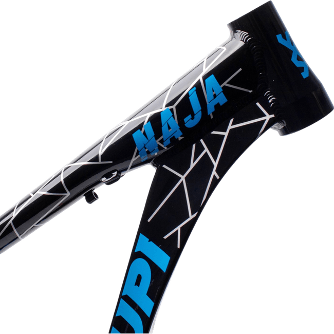 Quadro Hupi Naja V9 Vertical Preto e Azul