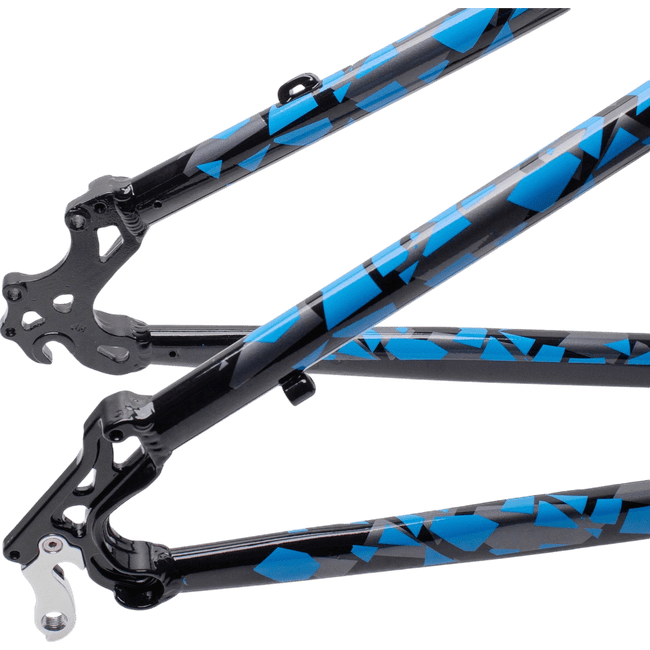 Quadro Hupi Naja V9 Vertical Preto e Azul