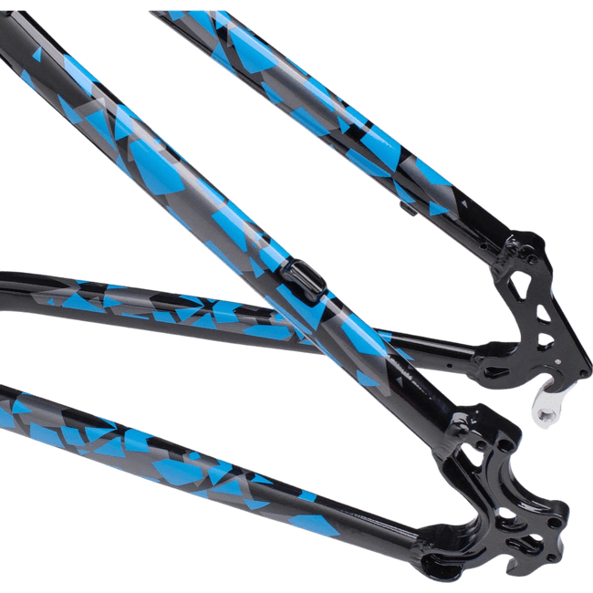 Quadro Hupi Naja V9 Vertical Preto e Azul