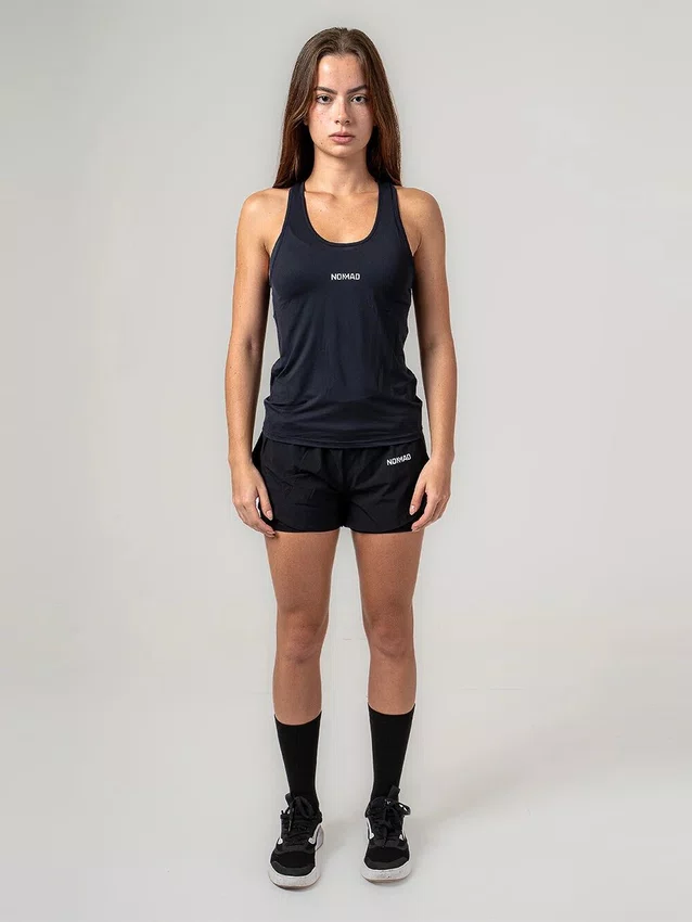 Regata nomad feminina run trail preta