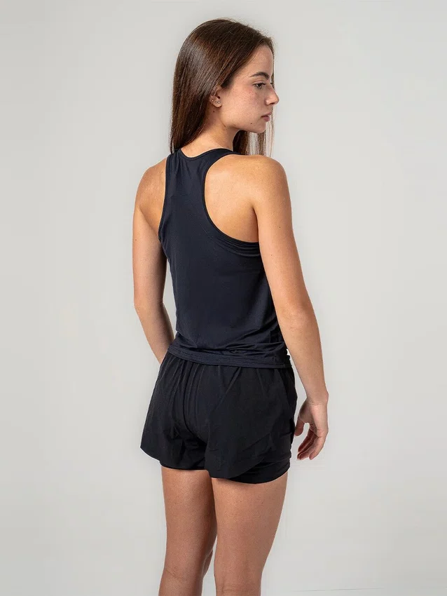 Regata nomad feminina run trail preta