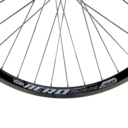 Roda Vzan Escape V-Brake 26" x 36 Furos Preto