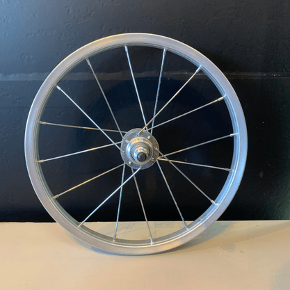 Roda Aro 16 x 16 Furos Alumínio Par Prata