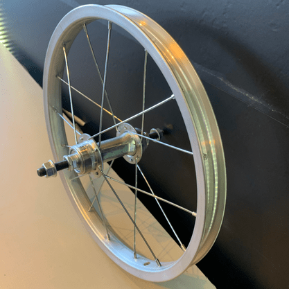 Roda Aro 16 x 16 Furos Alumínio Par Prata
