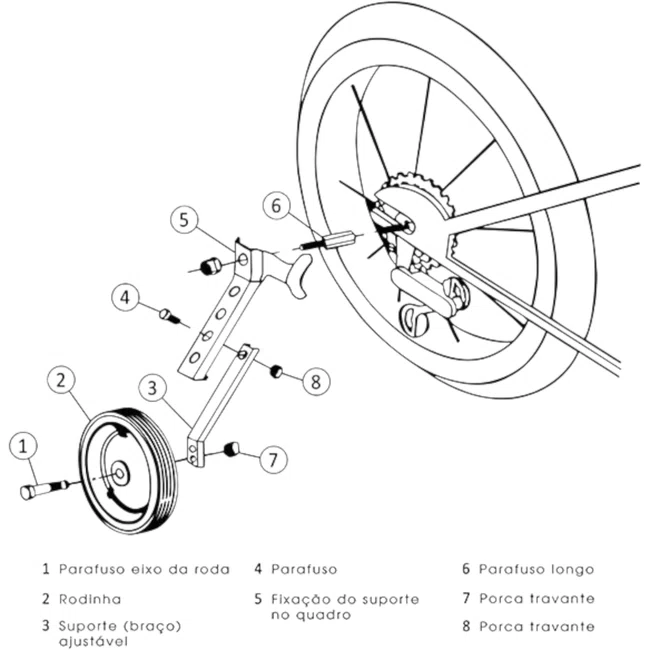 Roda Lateral Elleven Refor 16/20/24