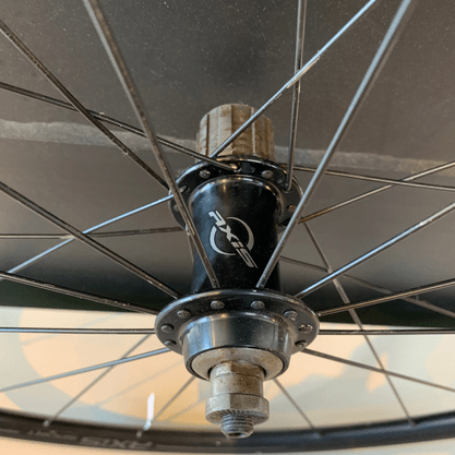 Rodas Axis Sport Eixo Comum Aro 700 V-Break Preto - Seminova