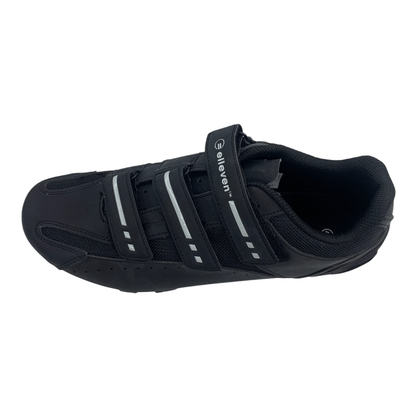 Sapatilha Elleven MTB 3 Velcros Preto e Cinza
