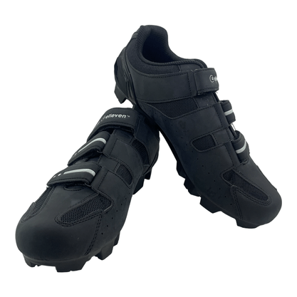 Sapatilha Elleven MTB 3 Velcros Preto e Cinza