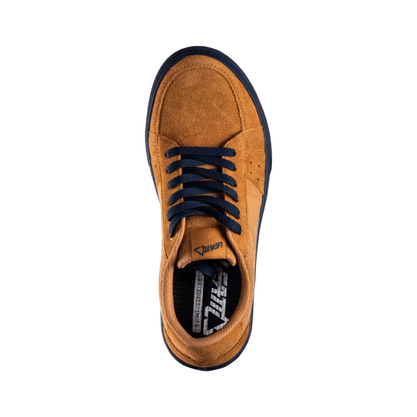 Sapatilha Leatt 1.0 Flat Mostarda e Azul