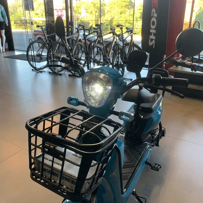 Scooter Elétrica Aro 14 Ultramoove Fast 500w Azul Turquesa