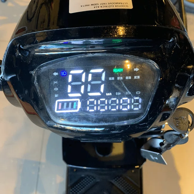 Scooter Elétrica Aro 14 Ultramoove Fast 500w Preta