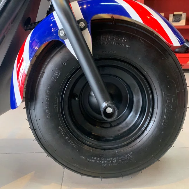 Scooter Eletrica Ultra x 1000w 60v Azul e Branco e Vermelho