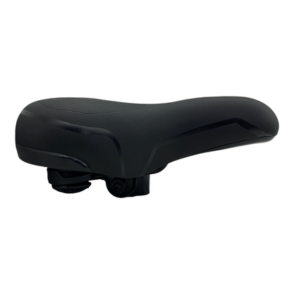 Selim Elleven Comfort Barra Circular 2 Molas Vazado Preto e Vermelho