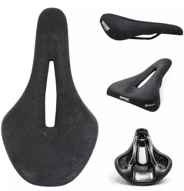 Selim elleven  mtb vazado tipo boost 250x150mm preto