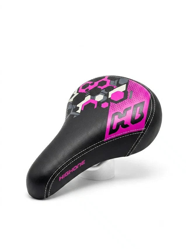 Selim high one freeride joker 225x155 preto/rosa