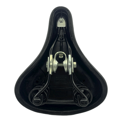 Selim Kalf KF-315 PU Barra mola com carrinho preto