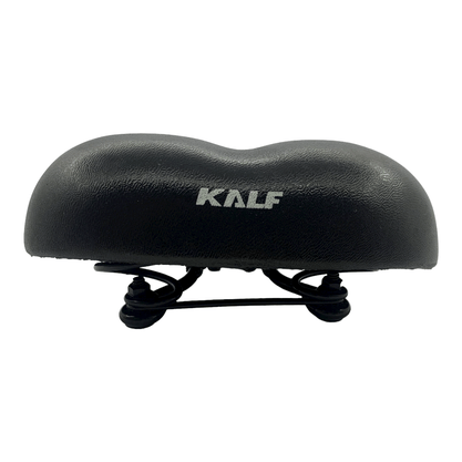 Selim Kalf KF-315 PU Barra mola com carrinho preto