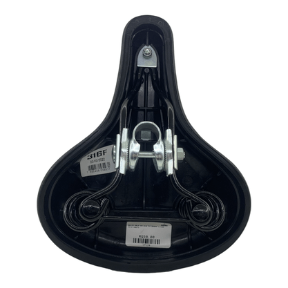 Selim Kalf KF-316 PU Mola com Carrinho Preto