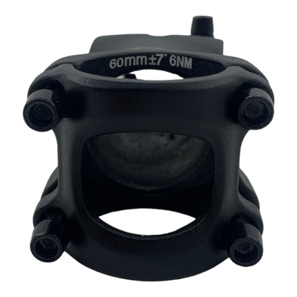 Suporte Guidão 31.8 x 60mm x 7° X-Time Alumínio MTB Ahead Preto