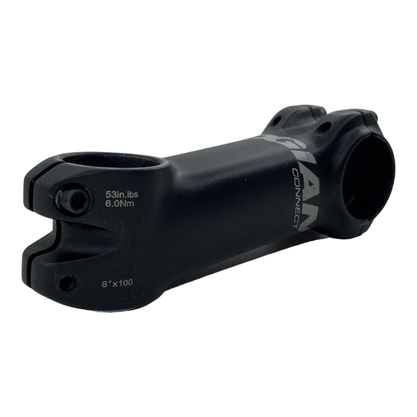 Suporte Guidão Giant Connect 31.8 x 100mm x 8° Preto