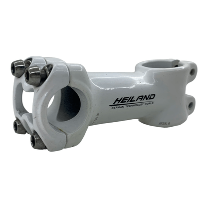 Suporte Guidão Heiland 25.4/28.6 x 90mm x 7° Branco - Seminovo