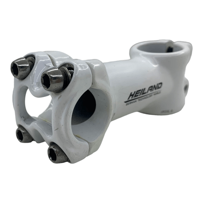 Suporte Guidão Heiland 25.4/28.6 x 90mm x 7° Branco - Seminovo