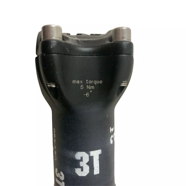 Suporte de Guidão 3T 31.8x90mmx-6° Preto - Seminovo