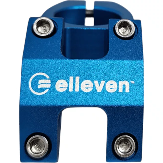 Suporte de Guidão Elleven Alumínio T6 CNC 45 mm x 31.8 mm Azul