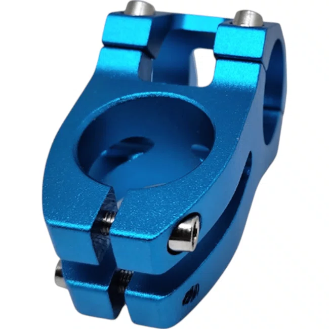 Suporte de Guidão Elleven Alumínio T6 CNC 45 mm x 31.8 mm Azul