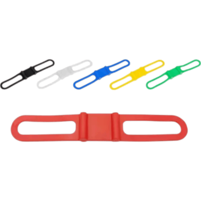 Suporte de silicone ref h-1495 lanterna bike