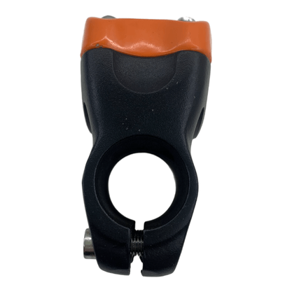 Suporte Guidão 31.8 x 40mm Gios MTB GI-50A Preto e Laranja