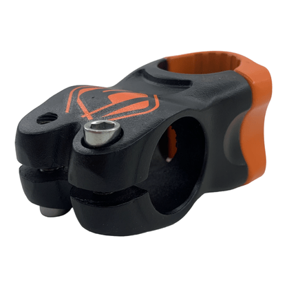 Suporte Guidão 31.8 x 40mm Gios MTB GI-50A Preto e Laranja