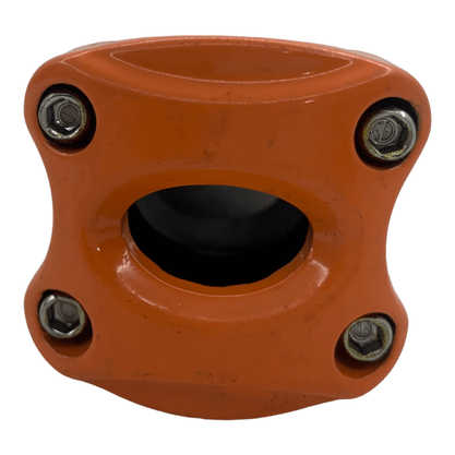 Suporte Guidão 31.8 x 40mm Gios MTB GI-50A Preto e Laranja