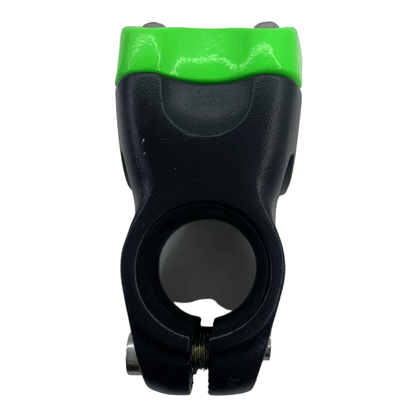 Suporte Guidão 31.8 x 40mm Gios MTB GI-50a Preto e Verde Neon