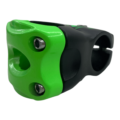 Suporte Guidão 31.8 x 40mm Gios MTB GI-50a Preto e Verde Neon