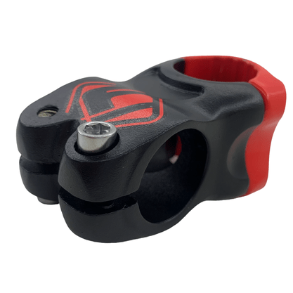 Suporte Guidão 31.8 x 40mm Gios MTB GI-50A Preto e Vermelho