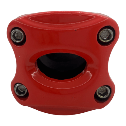 Suporte Guidão 31.8 x 40mm Gios MTB GI-50A Preto e Vermelho