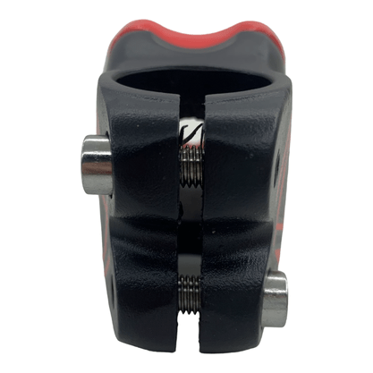 Suporte Guidão 31.8 x 40mm Gios MTB GI-50A Preto e Vermelho