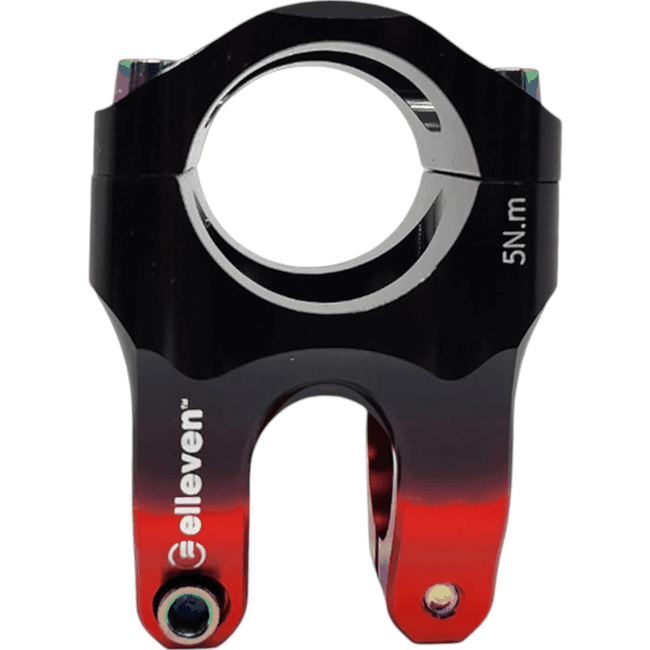 Suporte Para Guidão Alumínio Cnc 35mm Vermelhoㅤㅤㅤㅤㅤㅤㅤㅤㅤ