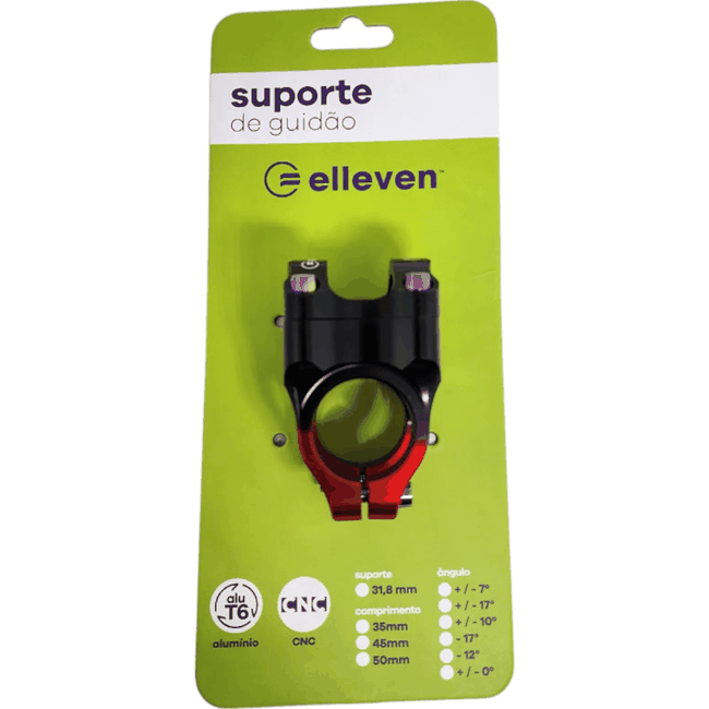 Suporte Para Guidão Alumínio Cnc 35mm Vermelhoㅤㅤㅤㅤㅤㅤㅤㅤㅤ