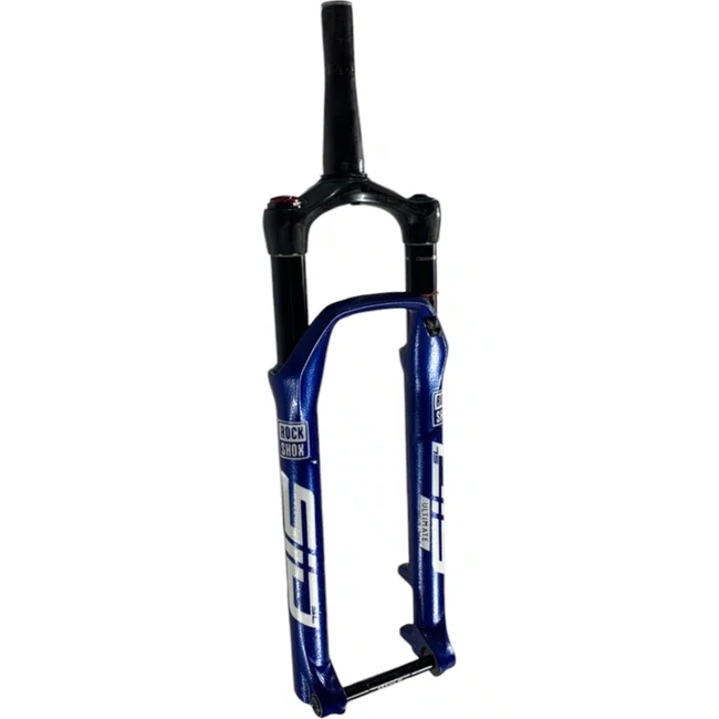 Suspensao Rock Shox Sid Ultimate 100mm Brain Azul - Seminova