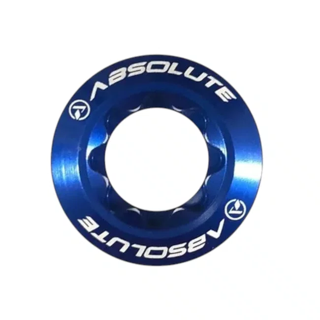 Tampa Pedivela Absolute m20 Para Shimano Azul Aluminio
