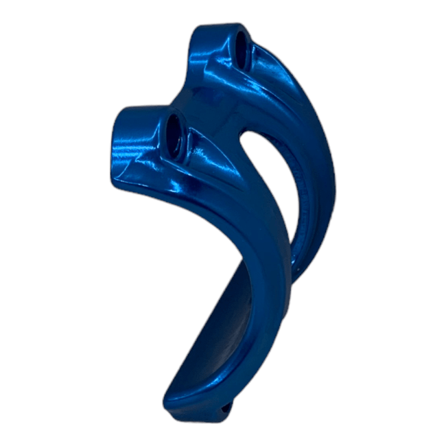Tampa Sup Guidão XC 31.8mm Stem Clamp Azul