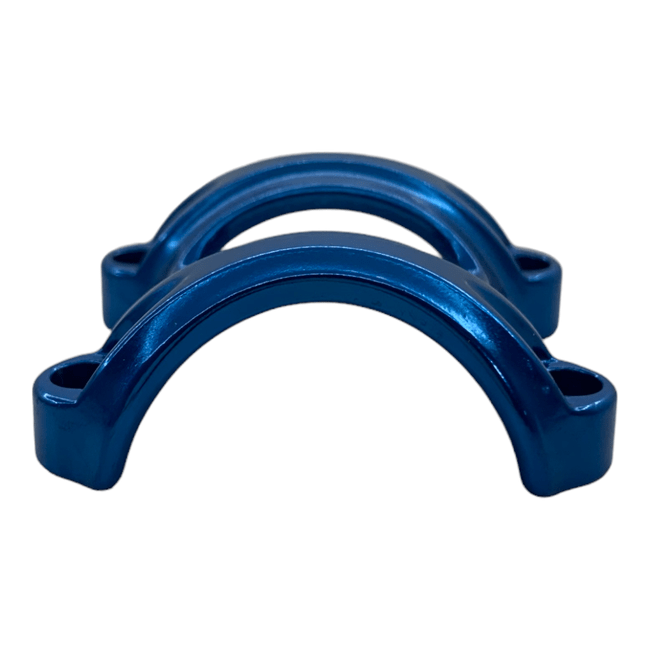 Tampa Sup Guidão XC 31.8mm Stem Clamp Azul