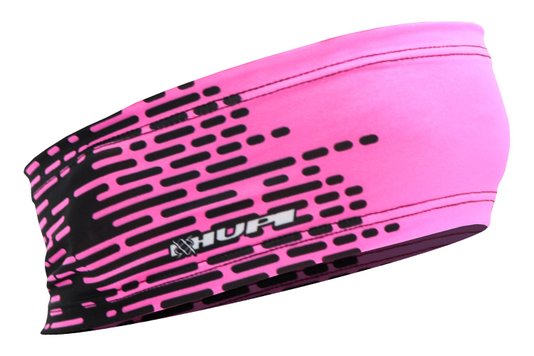 Testeira Hupi Headband Biometria Pink e Preto