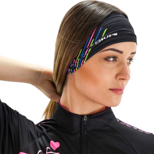 Testeira Hupi Headband Guache Preto